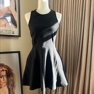 GAP Black Speckled Mini Dress